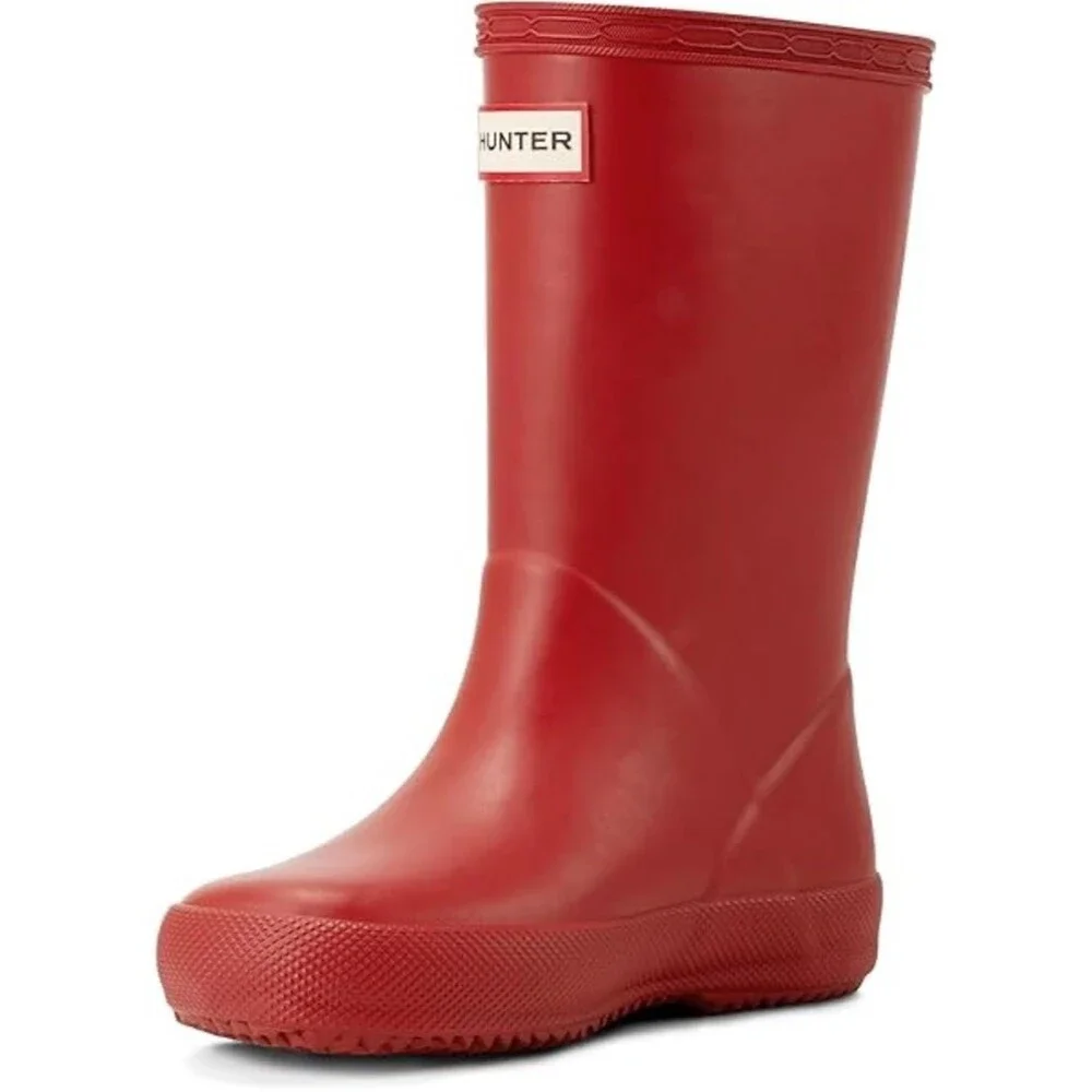 Hunter Kids Pink Classic Waterproof Rain Boot Sz 6